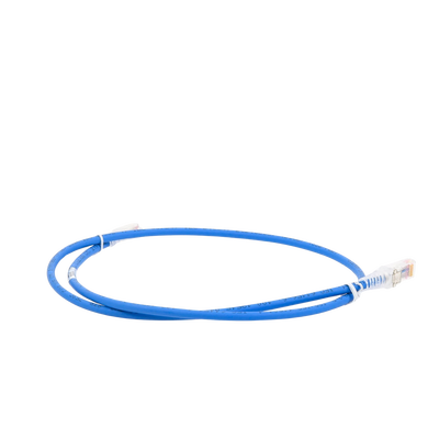 Patch Cord MC6 Modular Cat6 UTP, CM/LS0H, 0.91 Metros (3 Pies), Color Azul, Versión Bulk (Sin Empaque Individual) - Image 5