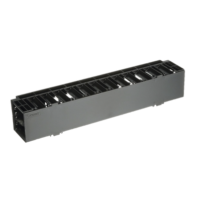 Organizador de Cables Horizontal NetManager, Sencillo (Solo Frontal), Para Rack de 19in, 2UR - Image 2