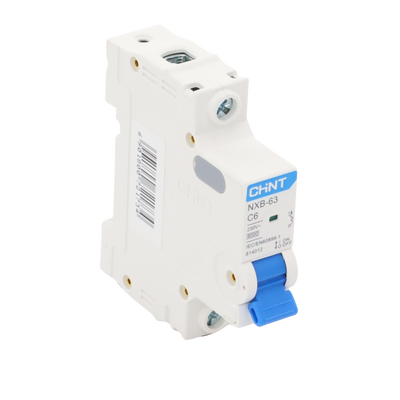 Pastilla para Riel Din, 1 Polo, 6 Amp, Vca:110/415v, 6kA, Catálogo: NXB631PC6. - Image 4