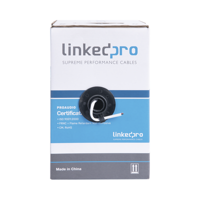 Cable para Audio Profesional de 2 Conductores Calibre 18 para Aplicaciones de Audio y Automatización Bobina de 152 Metros (500 Pies) - Image 3