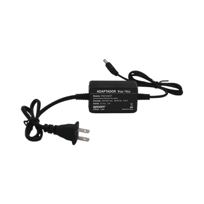 Fuente de Poder 12 Vcc / 2 Amp / Con Terminales de Extensión / Distancias de cable hacia Vca 50 cm / Distancia de cable hacia dispositivo de 50 cm - Image 2