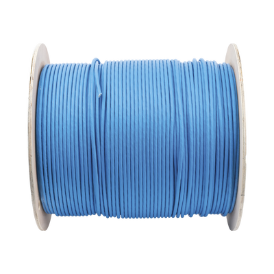 Bobina de Cable Blindado S/FTP de 4 Pares, Cat7, Inmune a Ruido e Interferencias, LSZH (Bajo Humo, Cero Halógenos), Color Azul, Bobina de 500 Metros (1640 Pies) - Image 2