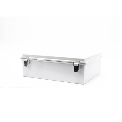 Gabinete de Plástico ABS, Uso en Intemperie IP66 (350 x 460 x 160 mm) Cierre por Broche Inoxidable y Permite Cerrado con Candado y Llave (Perno 5mm) No Incluido - Image 3