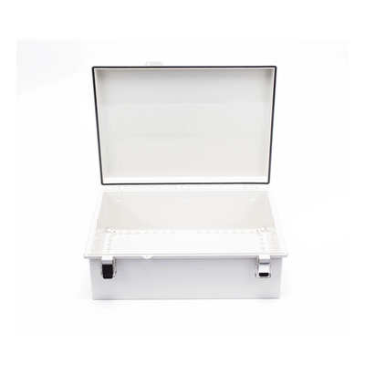 Gabinete de Plástico ABS, Uso en Intemperie IP66 (350 x 460 x 160 mm) Cierre por Broche Inoxidable y Permite Cerrado con Candado y Llave (Perno 5mm) No Incluido - Image 4