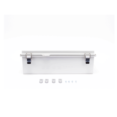 Gabinete de Plástico ABS, Uso en Intemperie IP66 (350 x 460 x 160 mm) Cierre por Broche Inoxidable y Permite Cerrado con Candado y Llave (Perno 5mm) No Incluido - Image 5