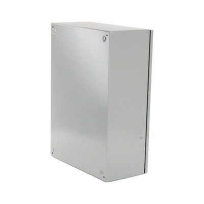 Gabinete Ventilado de Acero IP55 Uso en Exterior (500 x 700 x 250 mm) con Placa Trasera Interior Metálica y Compuerta Inferior Atornillable. Incluye Ventilador, Ventilas, filtros, Chapas y Llave T. - Image 2