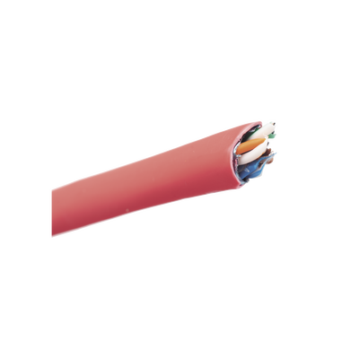 Bobina de Cable UTP de 4 Pares, Vari-MaTriX, Cat6A, 23 AWG, LSZH (Libre de Gases Tóxicos), Color Rojo, 305 Metros (1000 Pies) - Image 4