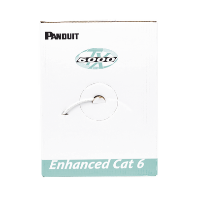 Bobina de Cable UTP 305 Metros (1000 Pies) de Cobre, TX6000™ PanNet, Reelex, Gris, Categoría 6 Mejorado (23 AWG), PVC (CMR, Riser), de 4 Pares - Image 2