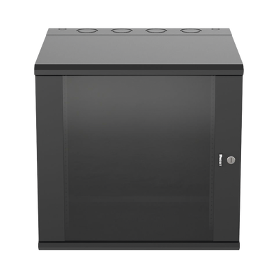 Gabinete PanZone de Montaje en Pared, de 19in, Puerta con Ventana de Seguridad, 12 UR, 635mm de Profundidad, Color Negro - Image 3