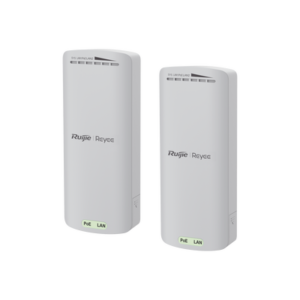 Kit Enlace Inalámbrico Recomendado para Elevadores, hasta 500m o 125 pisos, Preconfigurado, Ajuste Automático, Hasta 300 Mbps, Doble Puerto LAN