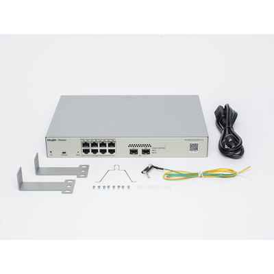 Switch Administrable PoE Capa 2 con 8 puertos Gigabit PoE 802.3af/at + 2 SFP para fibra 1Gb, gestión gratuita desde la nube, 125w - Image 7