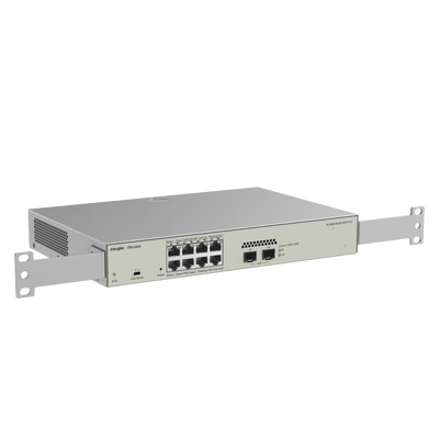 Switch Administrable PoE Capa 2 con 8 puertos Gigabit PoE 802.3af/at + 2 SFP para fibra 1Gb, gestión gratuita desde la nube, 125w - Image 2