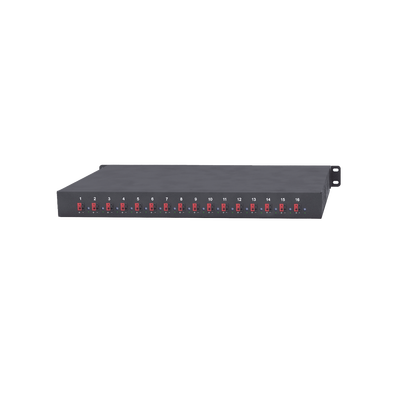 Fuente 12 Vcc / Industrial / tipo RACK / 20 Amperes / 16 salidas / 1.25 Amperes por salida administrada / 2.5 Amperes por salida máxima - Image 2