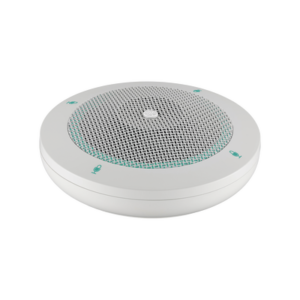 Micrófono de Mesa para Conferencia | PoE | Conexión IP Dante | 6 Patrones de Directividad | Para sistema de Conferencia Adecia | Color Blanco