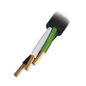 Cable Eléctrico de Uso Rudo 3 Hilos Calibre 16 AWG, Hasta 600 V. Rollo de 100 m.