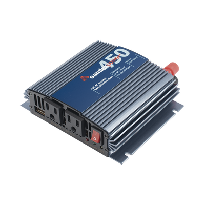 Inversor de Corriente Onda Modificada (CD-CA). Potencia Nominal 450 W, Ent:12Vcc, Sal: 115Vca 60 Hz. - Image 2