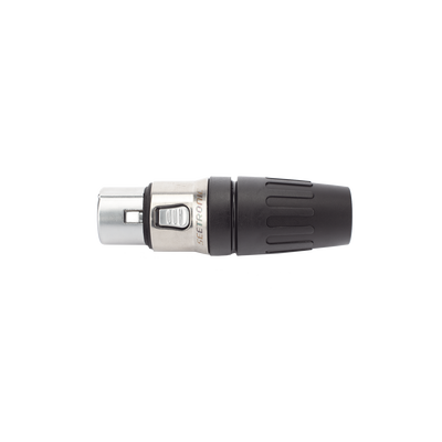 Conector hembra XLR de 3 núcleos con carcasa de acero inoxidable y contactos chapados en oro - Image 6