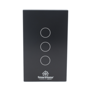 (Wifi) Apagador switch inalámbrico WIFI, control de 3 regresos de carga, 110V