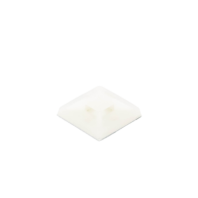 Montaje-Sujetador Adhesivo STRONGHOLD de 4 Vías de 1" x 1" x 1/4", Color Natural, Nylon 6.6 Retardante de Llamas V-2, Paquete de 100pz - Image 4