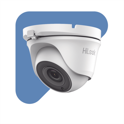 Turret TURBOHD 5 Megapíxel / 85° de Visión / Lente 2.8 mm / Exterior IP66 / IR EXIR 20 mts / TVI-AHD-CVI-CVBS / Metal - Image 2