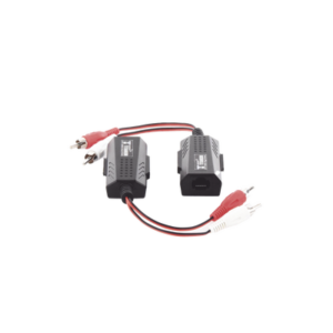 Balun Extensor de Audio Analogo Estereo RCA a RJ45 / Distancia 800 Metros (2625 Pies) / Cable CAT5-6 / Conector 100% Cobre / Protección TVS, Calidad Premium