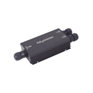 Extensor PoE/ 100 Metros / Intemperie (IP66) / 60 Watts / 1 puerto @ 2 salidas a 30 W  / No requiere fuente de alimentación adicional