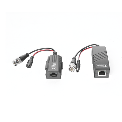 Kit de transceptores activos TURBO HD. Convierte 36/24 Vcc a 12 Vcc regulados, a través de cable UTP Cat5e / 6. Transmision de 200 m (Revisar tabla de resoluciones ) - Image 2