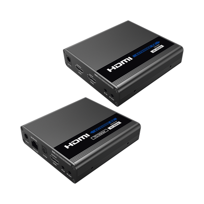 Kit Extensor HDMI hasta 700 metros con Conexión en Cascada / 4K @ 60 Hz/ 70 metros PTP con Cat 6, 6a y 7 / IPCOLOR / CERO LATENCIA / SIN COMPRIMIR / Salida Loop / IR bidireccional / Puerto S/PDIF / Soporta ARC / Soporta 10 TT-676-Rx. - Image 4