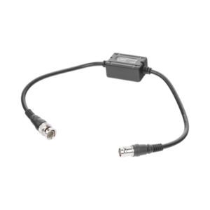 AISLADOR DE TIERRA por BNC / ELIMINE eficazmente los problemas en el video como el RUIDO, DIAFONIA, INDUCCIÓN e INTERFERENCIAS causadas por los lazos de tierra. Compatible con cámaras HD-TVI/CVI/AHD/CVBS de hasta 2 MP.