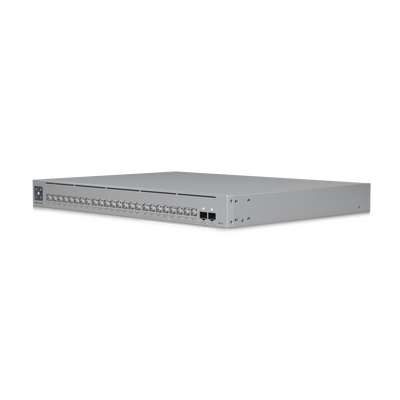 UniFi Switch Pro Max 24 POE, 24 puertos (8 puertos POE++ 2.5 GbE y 16 puertos GbE POE+), 2 puertos SFP+ 10G, 400W, pantalla táctil - Image 2