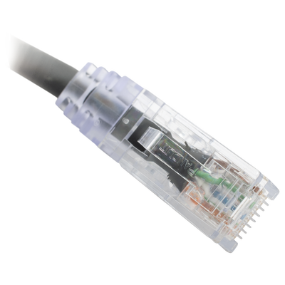 Cable de Parcheo TX6, UTP Cat6, 24 AWG, CM, Color Negro, 0.3 Metros (1 Pie) - Image 4