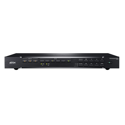 SWITCH MATRICIAL 7X3 | CON ESCALADOR DE VIDEO | STREAMING | MEZCLADOR DE AUDIO | HDBaseT | Receptor de IR - Image 2