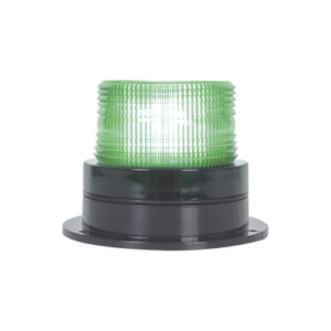 Burbuja Brillante de Larga Vida Útil, con 8 LEDs Color Verde, Domo Verde, 12Vcd