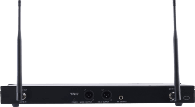Receptor Inalámbrico Dual Canal Digital U-Band | 4 Bandas de Frecuencia (470-830 MHz) | Transmisión Digital pi/4-DQPSK | Pantalla TFT-LCD 2.2" | Anti-Interferencia con ID Code Pilot | Salidas Balanceadas y Desbalanceadas | Ecualizacion - Image 3
