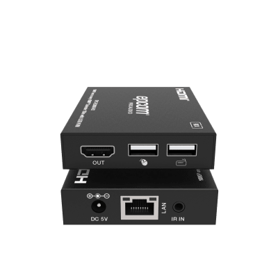Extensor HDMI con KVM | Sobre IP | Transmisión hasta 150m | Cat5e/6 | HDCP 1.4 | 1080p | Control IR | Compatible con Switch 1G - Image 3