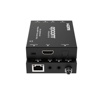 Extensor HDMI 4K@60Hz | PoC Bidireccional | HDR y Dolby Vision | Audio ARC y Óptico | Transmisión hasta 70m por CAT6 - Image 2
