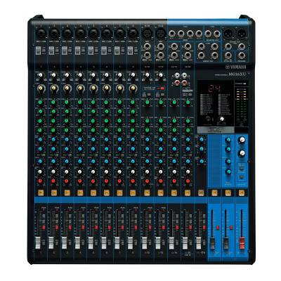 Mezcladora de Audio | 16 Canales | 10 Entradas de Micrófono | Entradas de Línea | Efectos | Interfaz USB - Image 2