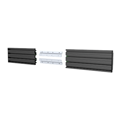 Accesorio_ Riel de Aluminio con Longitud 1000 mm | Incluye Tapas laterales | Compatible con estructura para Videowall | Diseño Modular - Image 3