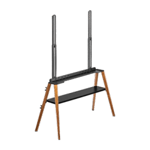 Soporte de TV Easel Studio TV Floor Stand | Compatible VESA 200x200 a 600x400 | Para Pantallas de hasta 75 Pulgadas | Capacidad de Peso 40 kg | Altura Ajustable 905-2590 mm | Incluye Cable Anti-Caída