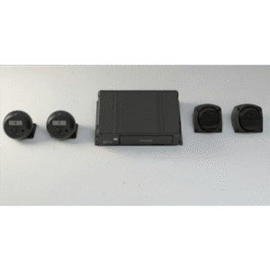 Kit DVR Móvil / 2 Cámaras Interior + 2 Cámaras Exterior / (1080p) / 4 Canales TURBOHD / Tecnología IA Integrada / Soporta 4G / GPS / Sensor G / Soporta 2 Memorias SD (512 GB total)