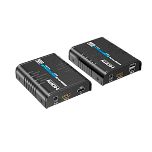 Extensor KVM HDMI 4K a 60 Hz | Transmisión hasta 120 mts con CAT6 | Resolución 4096x2160@60Hz | Ancho de Banda 18Gbps | HDCP1.4 y HDCP2.2 | Latencia 120~170ms | Conexión 1:1, 1:N, N:1, N:N