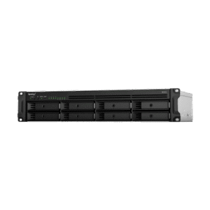 Servidor de Almacenamiento en Red RackStation RS1221+ | 8 Bahías | Expansión a 12 Bahías | CPU AMD Ryzen V1500B | 4 GB DDR4 ECC | RAID Soportado | 10/25GbE | Synology High Availability | Protección de Datos Integral.