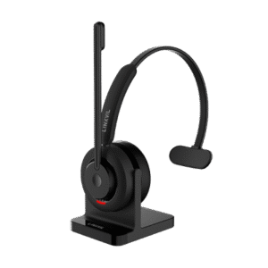 Auriculares Bluetooth / Micrófono Omnidireccional / Cancelación de Ruido AI ENC / Busylight Integrado / Bluetooth 5.4 Multipunto / Batería 400 mAh / 22 Horas Llamadas / Compatible VoIP