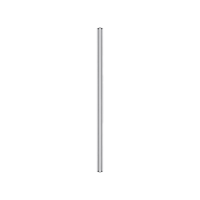 Accesorio_ Riel de Aluminio con longitud de 2380mm| Compatible con estructura para Videowall | Diseño Modular | Incluye Tapas de Riel